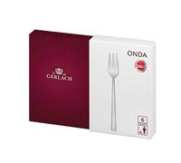 Gerlach | Fourchette à gateau 6 pcs - Onda | 18/10 Steel