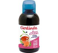 Gerlinéa - Acqua Drainer - Boisson Drainante Riche en Actifs Végétaux - Goût Cassis - 500 ml - 189141