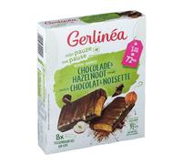 Gerlinéa Barres Chocolat & Noisette Barre 8x20 g