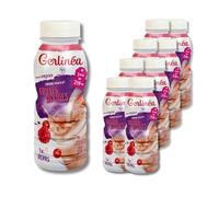 GERLINÉA - Boisson Minceur Fruits Rouges- Repas à Boire Équilibré et Complet - Riche en Protéines - Sans Huile de Palme - Contrôle du Poids - Lot de 8 bouteilles x 236 ml