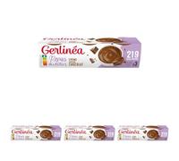 Gerlinéa - Coupelle Crème Repas Minceur - Substitut de Repas Complet et Rapide - Saveur : Chocolat - 3x210g (Lot de 4)