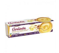 GERLINÉA - Coupelles Crème Vanille 630G - Lot De 3 - livraison offerte