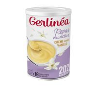 GERLINÉA - Crème Repas Minceur Vanille - Substitut de Repas Riche en Protéines - 18 Repas - Poudre à Reconstituer, 540 g
