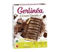 GERLINÉA - Crousti Choco Noir 102G - ( Lot De 4 )