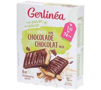 Gerlinéa Crusty Snack Chocolat noir Aliment 4x102 g