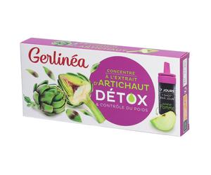 Gerlinéa Détox Shot Artichaut à Saveur Pomme Ampoule(S) Buvable(S) 7x10 ml