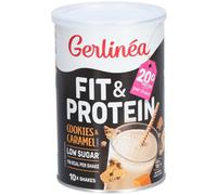 Gerlinéa Fit & Protein Shake Cookies Caramel Poudre 340 g