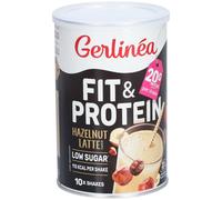 Gerlinea Shake Fit & Protéiné Noisette Latte Poudre 340 g