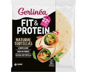 Gerlinéa Fit & Protein Tortillas Wraps Naturel 4x40g