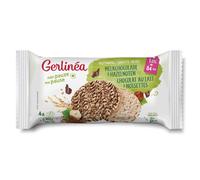 Gerlinéa Galettes de riz au chocolat lait et noisettes Chocolat 142 g