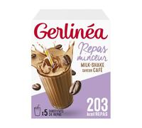 Gerlinéa - Milk-Shake Minceur - Substitut de Repas Complet et Rapide Saveur : Café - 206082