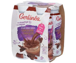 Gerlinéa Mon Repas à boire saveur chocolat Solution(S) Buvable(S) 4x236 ml