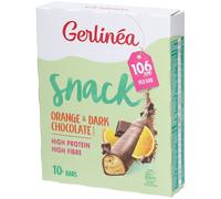 Gerlinéa Snack Orange & Chocolat Noir Barre 310 g