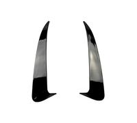 GERLJ Becquet latéral pour Mercedes pour Benz pour Classe C W205 C43 C63 2014 2015 2016 2017 2018 2019 Aileron de Pare-Chocs pour arrière de Voiture(Noir)