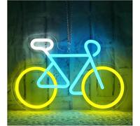 GERLJ enseigne lumineuse au néon Néon signe Enseigne Au De Vélo Pour Décoration Murale Luminosité La Lumière LED Réglable 30.7cm×20.4cm
