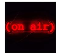 GERLJ enseigne lumineuse au néon Panneau lumineux néon On Air Décoration murale 40 cm × 10,6