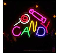 GERLJ enseigne lumineuse au néon Pour lampe au néon, emprunt mot LED pour enseigne pour alimenté