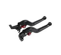GERLJ levier de frein et d'embrayage de moto For Adventure Motorcycle Foldable Brake Lever Clutch Adjustable Hand Control Short Handles Kit
