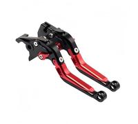 GERLJ levier de frein et d'embrayage de moto Leviers de frein et d'embrayage pour motos pour HYOSUNG Aquila GV300S 300S QM300(D-Red)