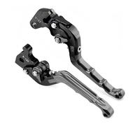 GERLJ levier de frein et d'embrayage de moto Leviers de frein et d'embrayage pour motos pour Yamaha YFM 700, 450 Kodiak YZM YFZ 350(Titanium)