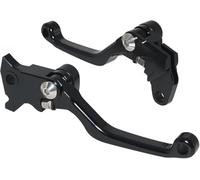 GERLJ Leviers d'embrayage de moto Embrayage pour moto pour Kawasaki KLX250ES KLX250SR KLX300R KLX250 KLX650(Noir)