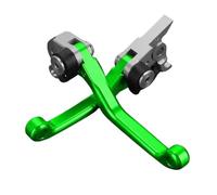 GERLJ Leviers d'embrayage de moto Levier de frein et d'embrayage pour moto CRF250R CRF 250 R 250R 2007 2008 2009(Vert)