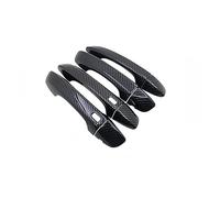 GERLJ poignée de porte extérieure de voiture Pour VW pour Touran MK2 5T 2015-2022 Garniture de poignée de porte de voiture pour autocollants de protection(4Handle 2 Buttons)