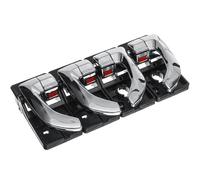 GERLJ Poignées de porte intérieures Poignée de porte intérieure pour Hyundai pour Tucson 2005-2009, 2/4 pièces, poignée gauche/droite(Chrome x4)