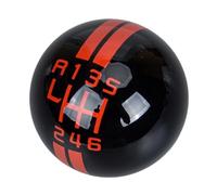 GERLJ Pommeau de Levier de Vitesse Pommeau de Levier de pour Vitesse Manuel, 6 Vitesses, Boule Ronde pour Mustang, pour Shelby GT 500, pour Cobra MT