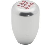 GERLJ Pommeau de Levier de Vitesse Pommeau de Levier pour Vitesse Automatique Universel à 5 Vitesses pour Transmission Manuelle Pommeau de Levier pour Vitesse Automatique(Argent)