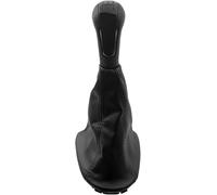 GERLJ Pommeau de levier de vitesse Pour Chevrolet Spark 2011-2016 5 pour levier de pour vitesse bâton soufflet couvre-bottes(Black Gearknob)