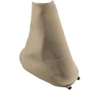 GERLJ Pommeau de Levier de Vitesse pour Renault pour Clio III 2005-2009 pour Megane II 2002-3009 pour Scenic II 2003-2006 Pommeau de Levier pour Vitesse en Cuir Soufflet de Levier(Beige Case Only)