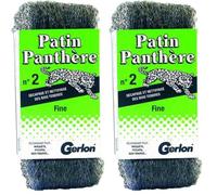 Gerlon 245 Patin tressé panthère N°2 pour travaux de nettoyage (Lot de 2)