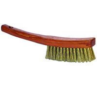 Gerlon 578 Brosse en acier laitonné Manche allongé