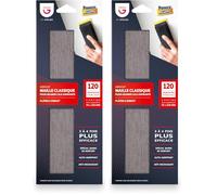 Gerlon Lot 3 Abrasif auto-agrippant 70 225 MM pour ponçace sans poussière Grain 120 (moyen) ADPR2M Neutre (Lot de 2)