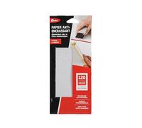 Gerlon Lot 6 Papier de verre platre et enduit - Anti Encrassant 93 230 MM grain moyen (120), Neutre
