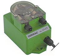 GERMAC G45 Doseur pour lave-vaisselle 5,5 l/h avec raccord de tuyau Ø 4 x 6 mm 230 V Version en saillie Câble 2,650 mm