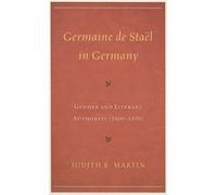 Germaine de Stael in Germany Judith E. Martin (Auteur)