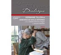 Germaine Tillion et Geneviève De Gaulle Anthonioz DVD E