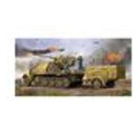 Trumpeter Maquette 01526 – Canon automoteur Sd.Kfz.7/2 3,7 cm Flak 37 allemande – version tardive
