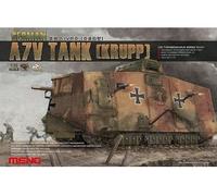 German A7v Tank (krupp) - 1:35e --model