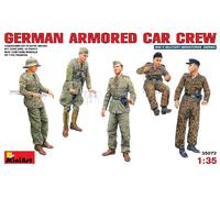 German Armoured Voiture Crew 1:3 5 Figurine Plastique Model Kit Miniart