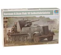 German Army 12t half Truck 88mmFlak18 Self-propelled artillery [Naglering] (Plastic model)
