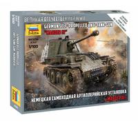 German Automoteur Anti-tank-gun Marder III 1:100 Plastique Model Kit Zvezda