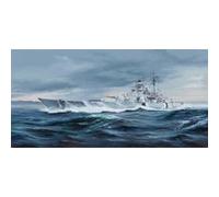 German Bismarck Battleship - 1:350e -