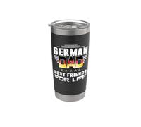 German Dad Best Friends For Life Funny For Fathers Daddy Gobelet isotherme en acier inoxydable double paroi