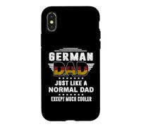 German Dad Just Like A Normal Dad for Daddy Fathers Day Coque pour iPhone X/XS