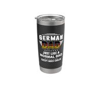 German Dad Just Like A Normal Dad For Daddy Fathers Day Gobelet isotherme en acier inoxydable double paroi