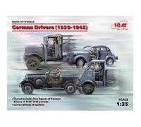 ICM Figurines Conducteurs allemands (1939-1945) 4 figurines 1:35e