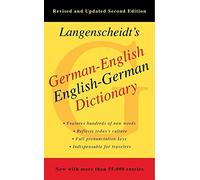 Langenscheidt – German-English Dictionary – Deuxième édition